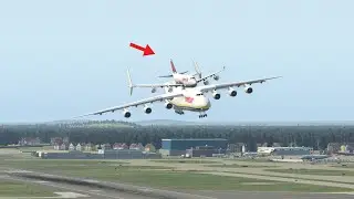 World&rsquo;s Largest Plane Fails to Transport a Boeing 747 to The Airport.