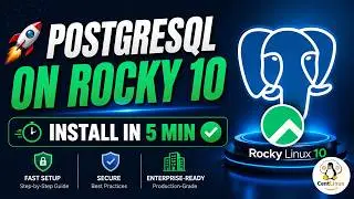 How to Install PostgreSQL on Rocky Linux 10 [2026] – Fast, Secure & Enterprise-Ready