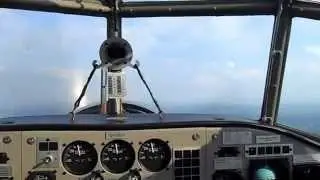 Lufthansa Junkers Ju 52/3m D-AQUI/D-CDLH in-flight cockpit view