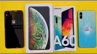 iPhone XS Max vs Samsung Galaxy A60