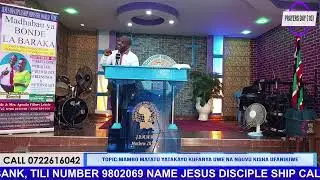 PRAYERS DAY (10)TOPIC:MAMBO MATATU YATAKAYO KUFANYA UWE NA NGUVU KISHA UFANIKIWE