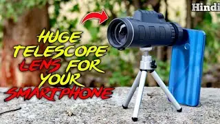 TELESCOPE LENS FOR SMARTPHONES | BangGood Lens review for smarphones | Best mobile lens