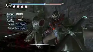 Ninja Gaiden Sigma 2 MOD - staircase fight (katana only)