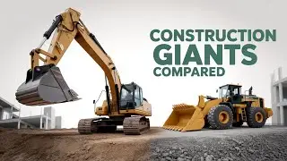 Construction Giants Compared: Excavators, Wheel Loaders & Motor Graders | Vitu Vidogo: S03E09