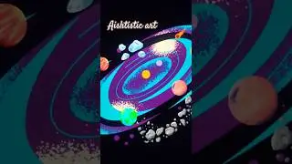 Infinite zoom art | universe in Krishna's mouth | happy krishna jayanthi 🪈✨ #shorts #art