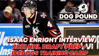 Isaac Enright 2021 Off-Season Interview - Dog Pound Podcast