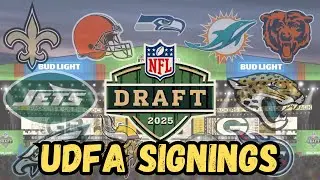 Top 15 UDFA Signings From The 2025 NFL Draft Class