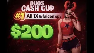 1ST PLACE IN DUO VICTORY CASH CUP ($200)  W/ Falcon Spy