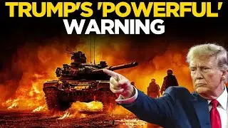 TRUMP WAR ADDRESS LIVE | President Trump Announces 'Powerful' Strike On Iran, Greenland Invasion