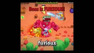 How To Beat INSANE 16 Boss Fight In Brawl Stars (EASY) 🔥 #brawlstars 