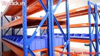 Kệ Long Span, kệ trung tải để hộp phụ t&ugrave;ng Vinarack
