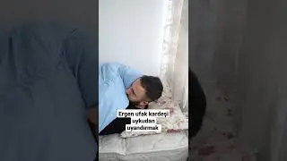 ergen kardeşi uykudan uyandırmak #keşfet #shorts