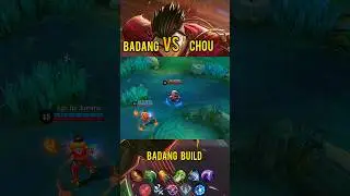 Badang vs Chou Mlbb #1v1 #badang #chou #mlbb #shorts