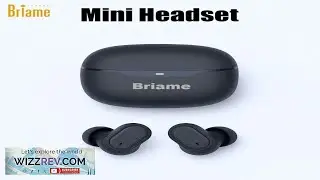 Briame Mini Bluetooth Earbuds Wireless In Ear Headphones With Microphone Sports Running