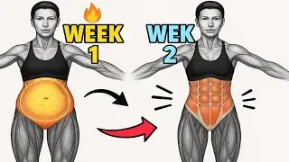 How This 30-Minute Ab Workout Helps Beginners Lose 3 Inches Fast [Small Waist]