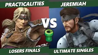 Game Underground Losers Finals - Jeremiah (Snake) Vs. Practicalities (Simon) SSBU Ultimate
