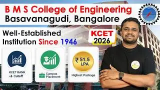 BMSCE Seat Matrix 2026 🔥| KCET Cut Off Ranks | Placement details | Rank required in 2026