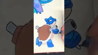 Day 9 of drawing all gen 1 Pokemon #art #shorts #pokemon on