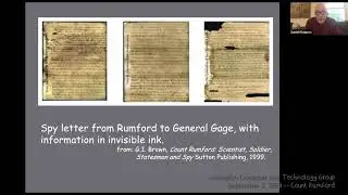 Count Rumford and his 18th Century Technology Innovations