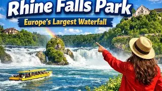 Rhine Falls Park Tour &ndash; Europe&rsquo;s Largest Waterfall #travel #breathtaking wive 