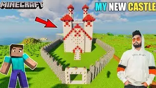 BUILDING MY NEW CASTLE IN MINECRAFT || BB IS LIVE