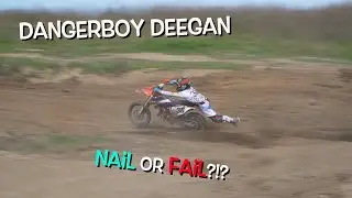 DANGERBOY DEEGAN GOES FOR A WILD RIDE ON HIS DIRT BIKE!!!