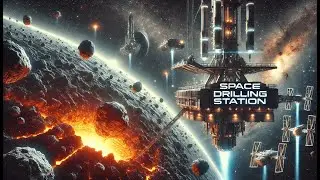 Space Drilling Station 2 Hour -Demo- Gameplay