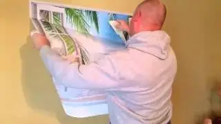 Beach Palm 3D Removable Wall Decals Stickers Posters Window Vinyl Art for Walls by Bomba Review