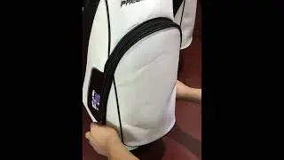 PGM QB034 waterproof golf bag custom PU staff golf bag for man