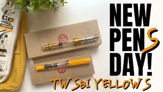 НОВИНКА: TWSBI Diamond 580 ALR Sunset Yellow и ECO T Saffron 💛 |🌞 #распаковка #первыевпечатления
