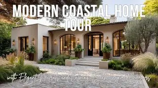 Modern Coastal Home Tour with Elegant Neutrals and Calming Beach-Inspired Interiors