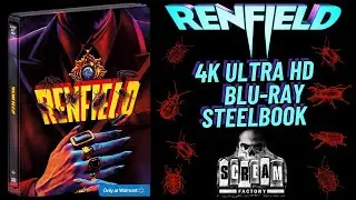 Renfield (ScreamFactory) 4K Ultra HD Blu-ray Walmart Limited Edition Steelbook