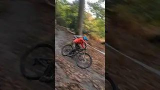 took the win on a very wet track #bike #mtb #mtbracing #downhill #mijdownhill