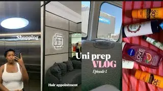 # VLOG|uni prep +hair appointment +packing  +haul+new suitcase +shopping &many more 