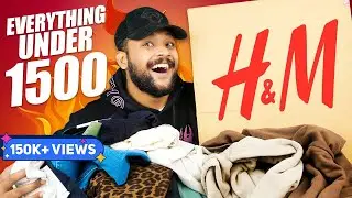 Best H&M T-Shirt/Jeans/Shirt/Sweatshirt/Pants Under 1000/1500 for Men | H&M Haul 2024 | ONE CHANCE
