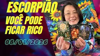Escorpião ♏️ JANEIRO 2026 a sua determinação para ficar rico 🤑 agora 