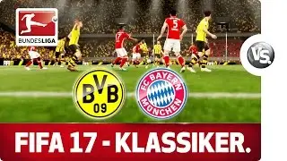 Borussia Dortmund vs. FC Bayern M&uuml;nchen - FIFA 17 Prediction with EA Sports