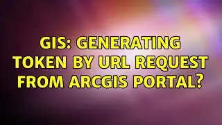 GIS: Generating Token By URL Request From ArcGIS Portal?