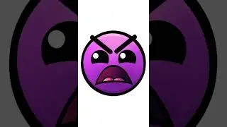 ALL GEOMETRY DASH Difficulty Faces #shorts #geometrydash  #fireinthehole
