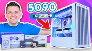 RTX 5090 & Ryzen 9950X3D Gaming PC Build! 😍 [Full Build Guide]