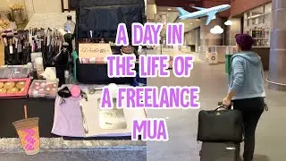 A Day in the Life of a Freelance Makeup Artist| Butterfly Artistry Vlog