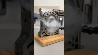 Move the rotary engine onto the desktop. #enginemodel