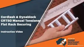 How to Use Cordlash Dynablock and Manual Tensioner | Cargo Restraint Systems Pty Ltd