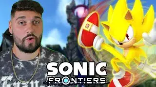 Sonic Frontiers LAUNCH DAY - SUPER SONIC BOSS FIGHT & KRONOS!