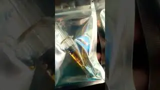 Golden Hour Hemp, ice cream cake distillate syringe