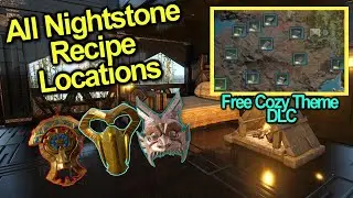 All NightStone Recipe Tablet Alter Locations | Cozy Tribe Theme Pack | New free DLC | Soulmask
