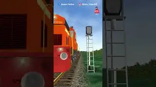Every signal Shunter In Front Of Matsygandha Express #shorts #gaming #train