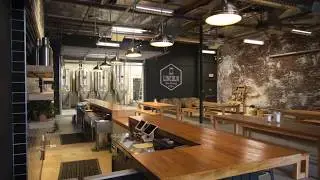 Lincoln Beer Co. Showcase Pt. 2: Construction - Completion Custom Wood Countertop