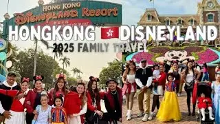Celebrating Elise 7th Birthday | HK DISNEYLAND 2025 🇭🇰First International Travel ✈️ 
