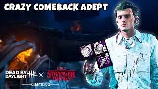 Crazy comeback on the newest killer 'the first' adept challenge | Dead by Daylight x Stranger Things